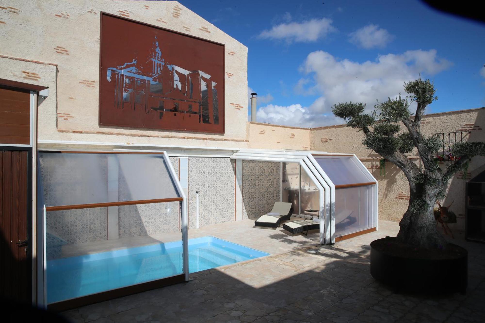 Maison d'hôtes Casa Ruina à Nava del Rey Extérieur photo